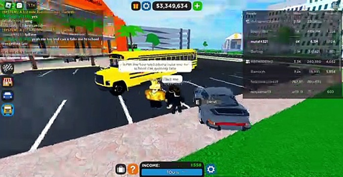 Roblox car dealership tycoon bus gameplay