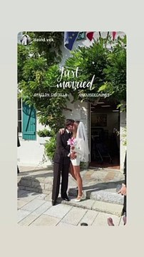 Mariage de Louis de Caunes et Fallon, Instagram.