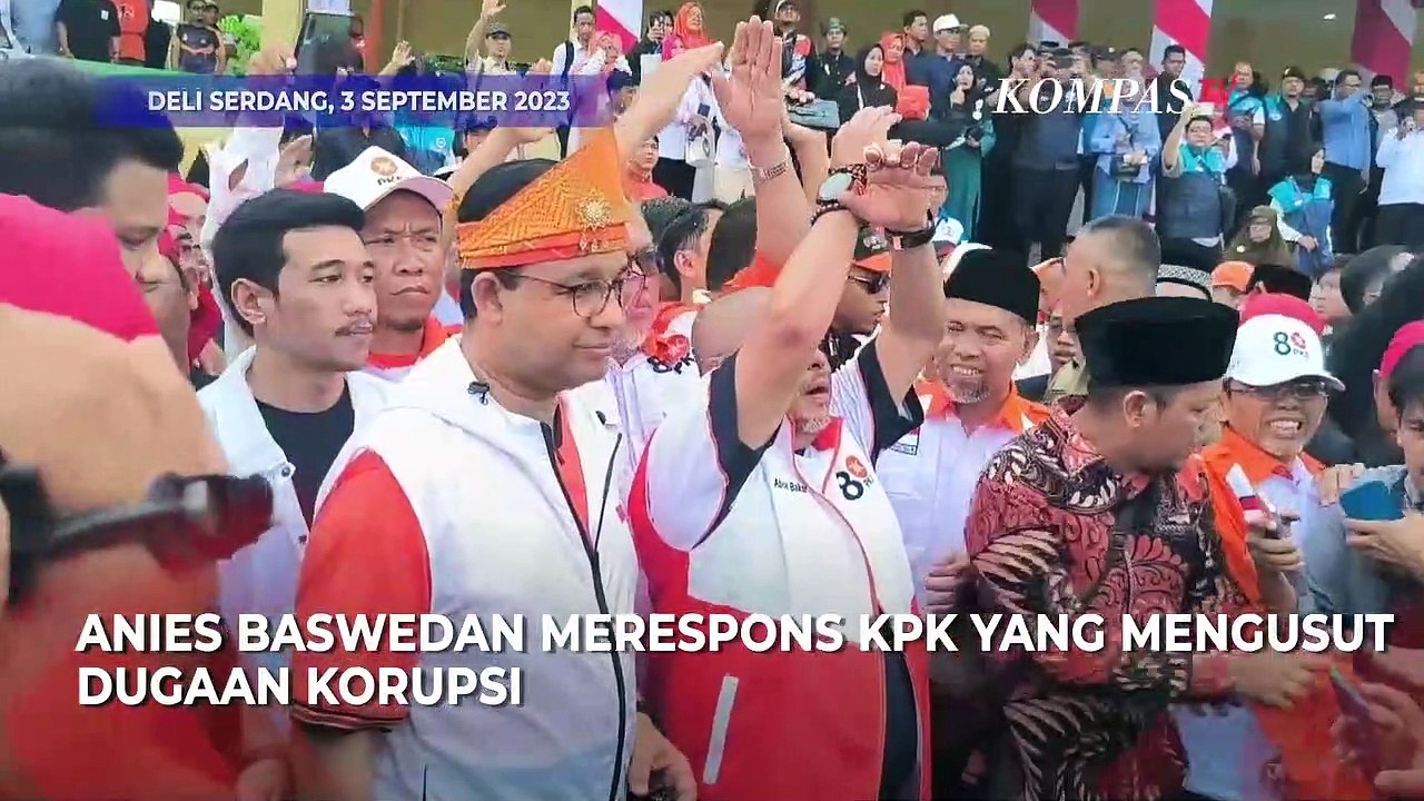 KPK Usut Dugaan Korupsi Kemnaker era Cak Imin, Begini Reaksi Anies Baswedan