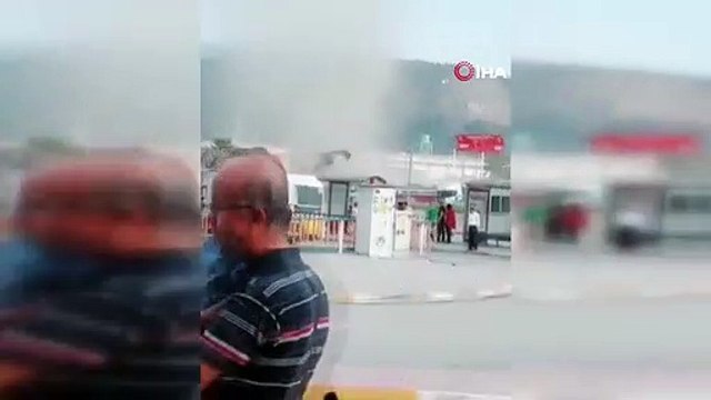 Karabük'te Oluşan Toz Hortumu Cep Telefonu Kamerasıyla Kaydedildi