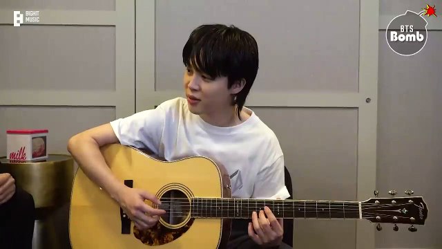 Jimin with Guitar ENG SUB - BTS (방탄소년단) Bangtan Bomb