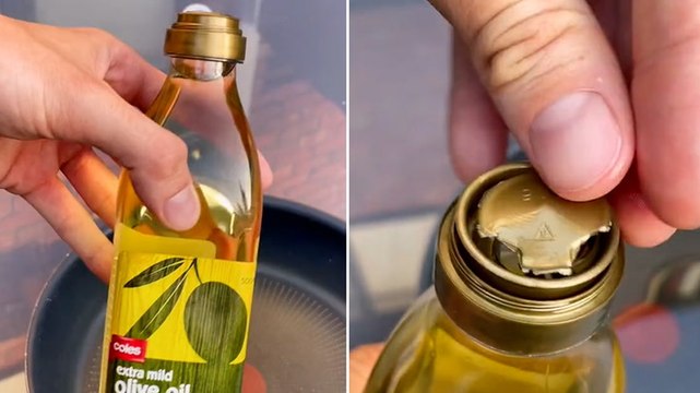 TikToker reveals what pull tabs on oil bottles are ‘really’ for with little-known hack