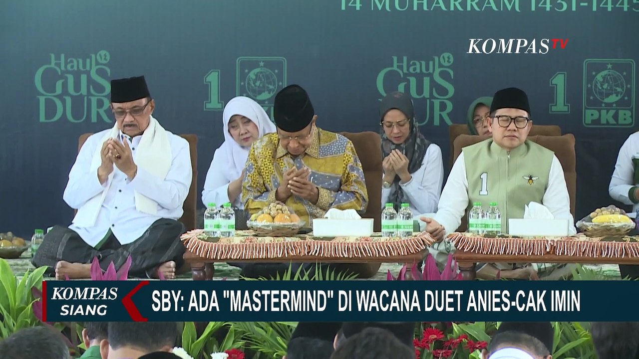 SBY Cerita Ada Peran Menteri dan 'Pak Lurah' di Balik Penentuan Duet Anies-Cak Imin