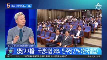 민주 지지율 27%-50%…극과 극 여론조사, 왜?