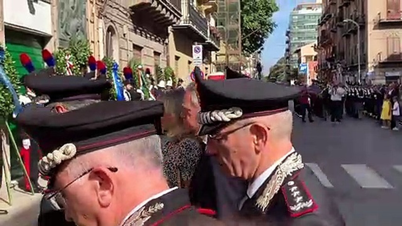 Commemorazione del generale Carlo Alberto Dalla Chiesa a Palermo