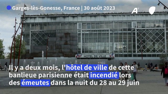 Après l'incendie de la mairie, des services publics sans bureau fixe à Garges-lès-Gonesse
