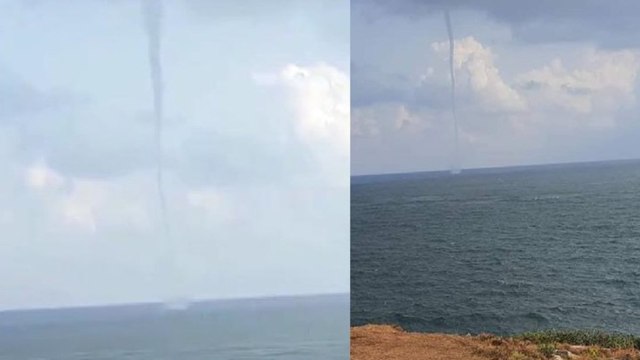 Karadeniz’de hortum çıktı