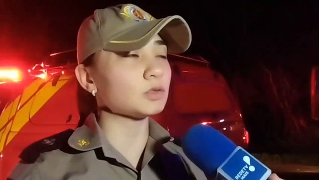 Acidente entre dois veículos deixa 1 pessoa morta e outras 4 feridas na PR-323, em Perobal - Entrevista Bombeiros