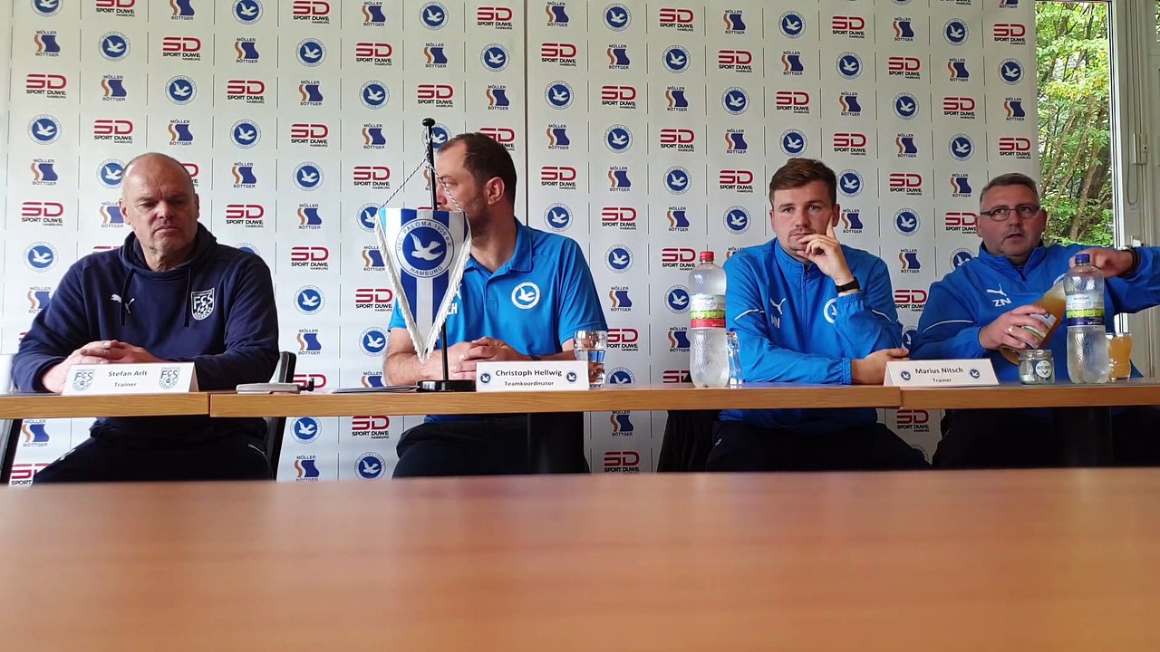 Paloma feiert den ersten Heimsieg gegen Süderelbe - die PK im Video!