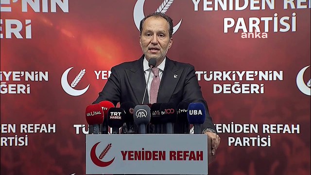 Fatih Erbakan: Seçim Öncesinde Olduğu Gibi Bugün de Halkın Yüzde 45'i Aç ve Yüzde 80'i de Yoksul Durumdadır Türkiye'de