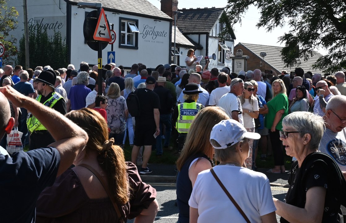 STANDISH: Protests
