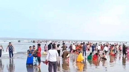 కృష్ణా జిల్లా: భారీగా తరలివచ్చిన పర్యాటకులు