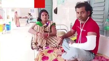 पूर्णिया: पड़ोसी ने पीटकर युवक का तोड़ा हाथ, पीड़ित ने कहा- पुलिस नहीं सुनती हमारी बात सनी