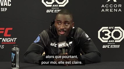 UFC Paris - Gomis met fin au débat en évoquant "une victoire claire"