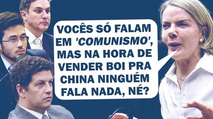 GLEISI JOGA NA CARA: "CHEGA A DAR NOJO ESTA CPI, É SÓ GASTO DE DINHEIRO PÚBLICO..." | Cortes 247