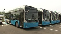 제주에 국내 첫 '그린수소 버스'...이번 주 시범 운행 시작 / YTN