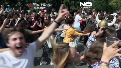 WATCH: Thousands of people flock to Lille Fleamarket, one of the biggest in Europe