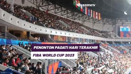 Télécharger la video: Hari Terakhir FIBA World Cup 2023, Penonton Padati Indonesia Arena