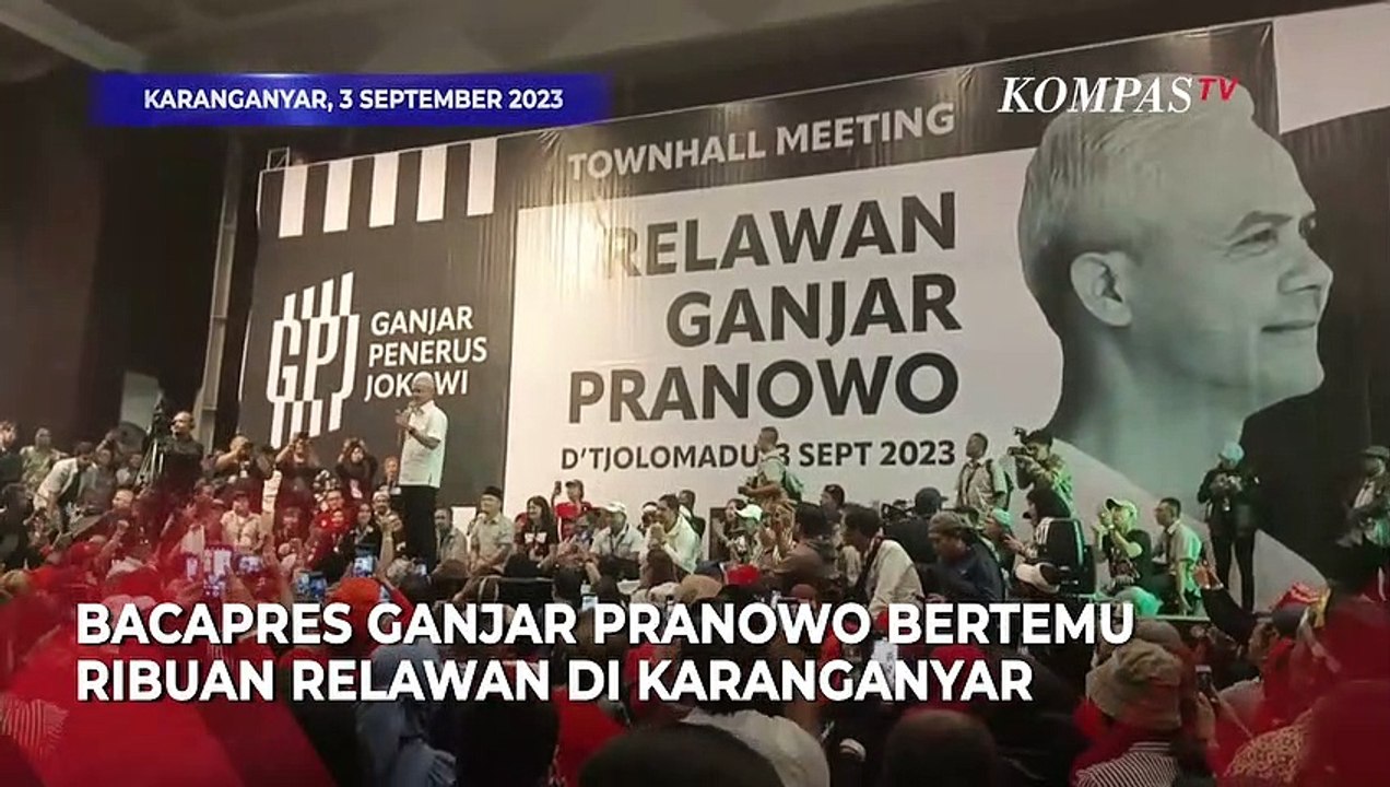 Pesan Ganjar ke Relawan: Tak Boleh Seperti Tarzan, Gandulan Sana Sini
