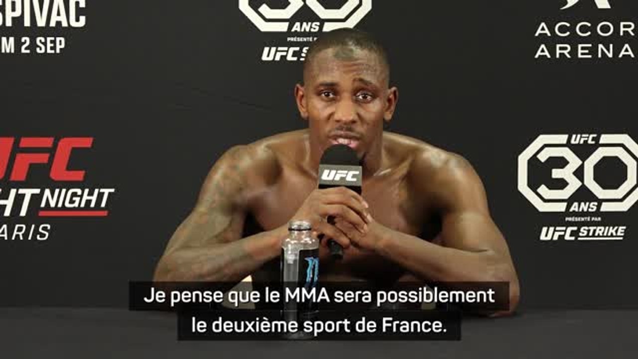 UFC Paris - Lapilus : "Le MMA sera possiblement le deuxième sport de France"