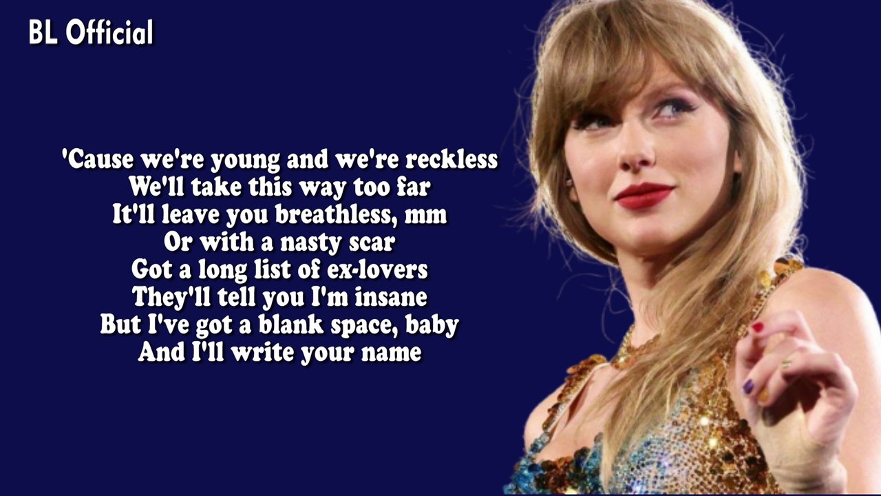 BLANK SPACE TAYLOR SWIFT COVER J.FLA LYRICS