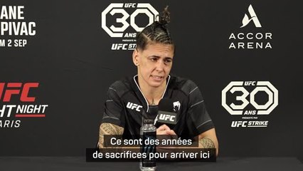 UFC Paris - Cornolle : "Ce sont des années de sacrifices pour arriver ici"