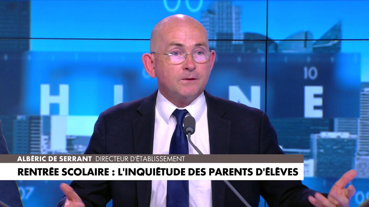 Albéric de Serrant : «On a peur de l'éducation» - Vidéo Dailymotion