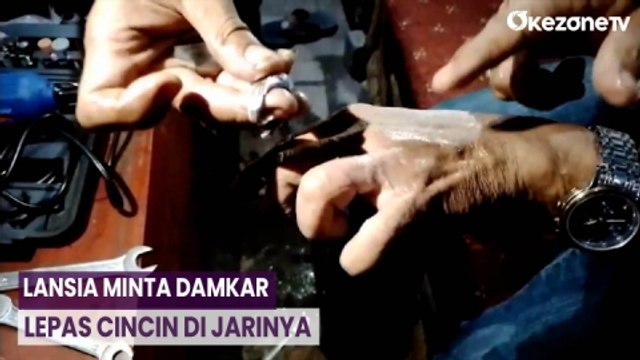 Datangi Kantor Damkar, Lansia Minta Bantuan Petugas Lepaskan Cincin karena Takut Diamputasi