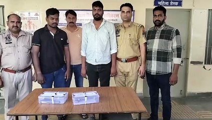 अवैध हथियार सहित सन्नी धाबास गैंग के तीन बदमाश गिरफ्तार