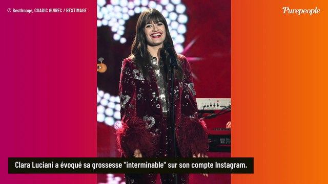 Clara Luciani enceinte de son premier enfant, une grossesse interminable avoue la chanteuse