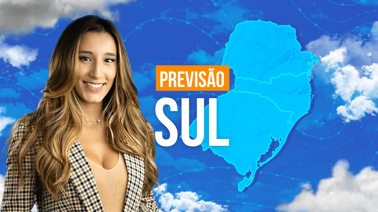 Previsão Sul - Risco de transtornos por temporais volumosos