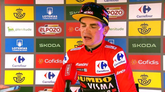 Tour d'Espagne 2023 - Sepp Kuss : “Now rest day, the clock and we will see what I can do and if I can stay in Red”