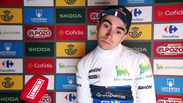 Tour d'Espagne 2023 - Lenny Martinez : J'essaye de faire mon mieux, un peu de repos, ça va faire du bien et c'est la 2e partie de La Vuelta