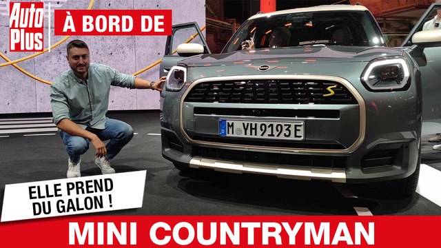 MINI COUNTRYMAN 2024 : le SUV MINI prend du galon