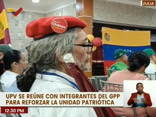 UPV se reúne con integrantes del GPP para reforzar la unidad patriótica
