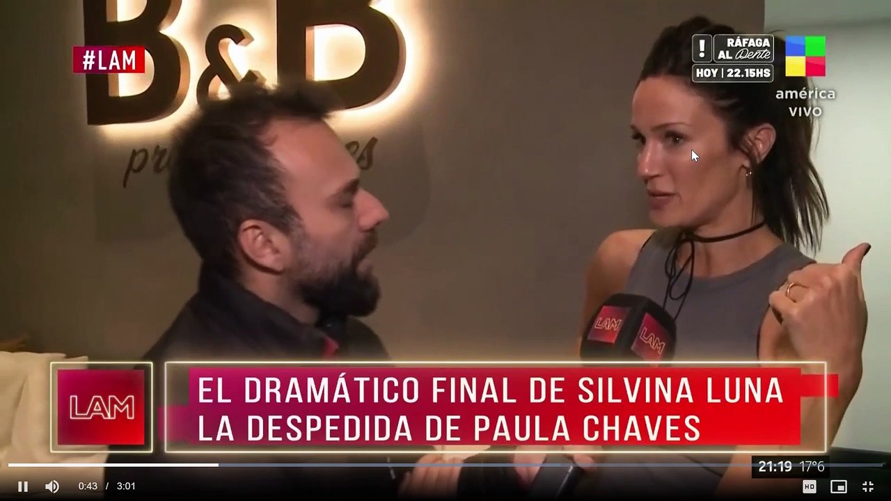 Nazarena Vélez fulminó a Paula Chaves en LAM