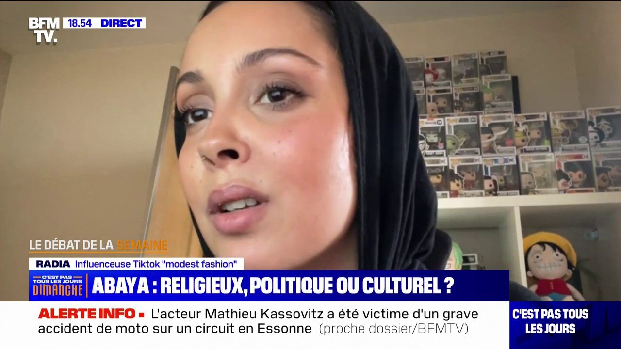 Interdiction de l'abaya à l'école: "C'est incompréhensible", réagit Radia, influenceuse de la "modest fashion"