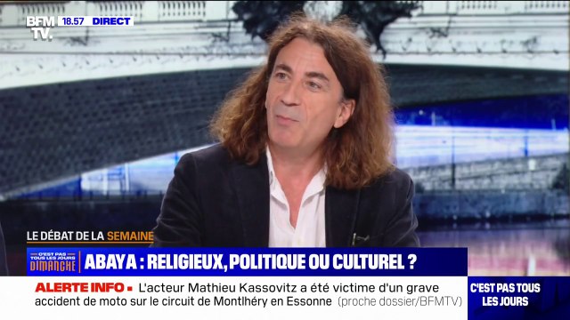 Interdiction de l'abaya à l'école: Une personne qui porte l'abaya se désigne comme appartenant à la communauté musulmane , affirme Didier Lemaire