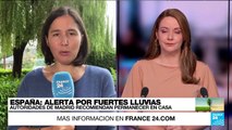Informe desde Madrid: varias comunidades españolas en alerta por fuertes lluvias