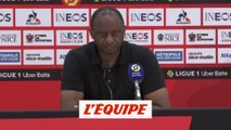 Vieira : « Une performance très décevante » - Foot - L1 - Strasbourg