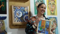 Del pincel al viaje: el sueño de la pintora uruguaya que inspira su arte en Picasso