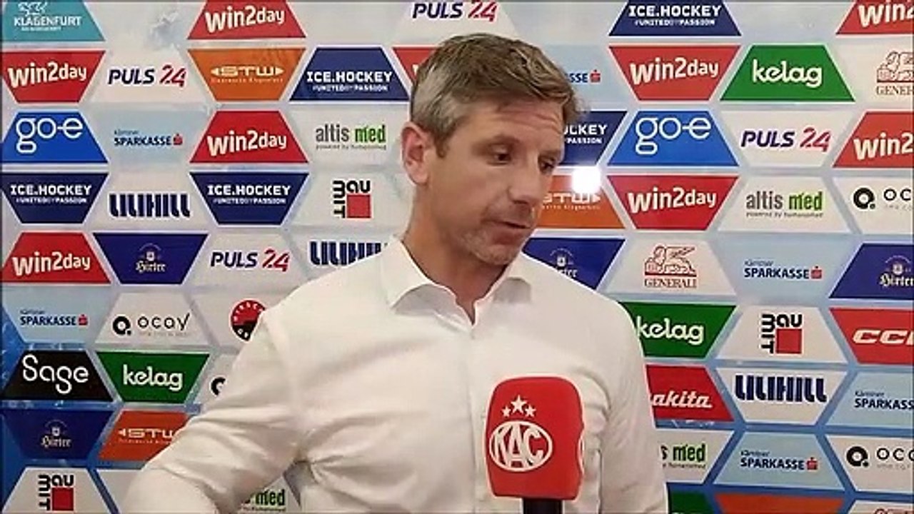 Kirk Furey (KAC) nach dem Sieg gegen die Concordia University