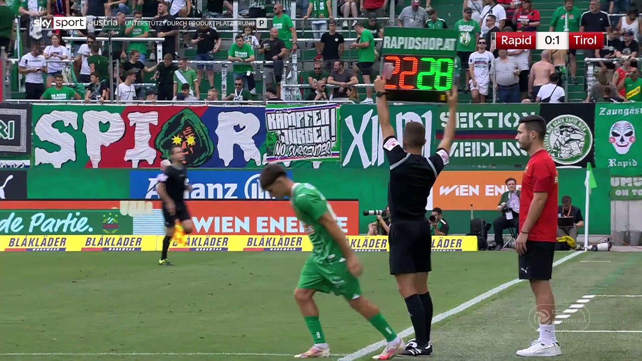 5. Runde 2324:  Rapid - WSG