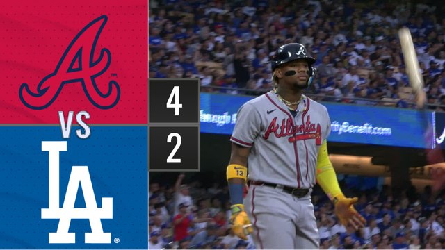 Resumen Bravos de Atlanta vs Dodgers de Los Ángeles MLB 02-09-2023