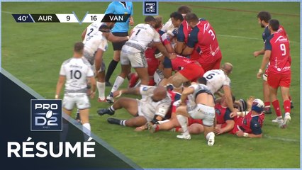 PRO D2 Saison 2023/2024 J03 - Résumé Stade Aurillacois-RC Vannes