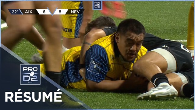 PRO D2 Saison 2023/2024 J03 - Résumé Provence Rugby-USON Nevers