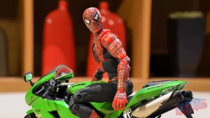 SPIDERMAN STOP MOTION Action Video Part 9