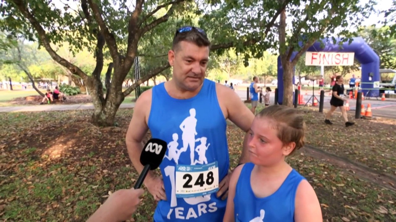 Hundreds run on Father’s Day to raise awareness of prostate cancer