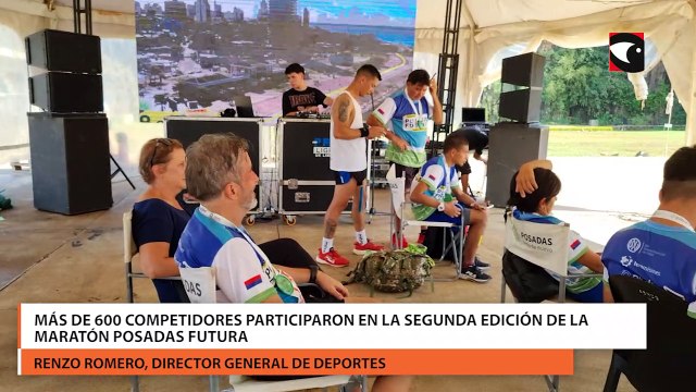 Más de 600 competidores participaron en la segunda edición de la maratón Posadas Futura