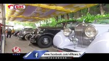 Historical Cars Association Of India Holds Vintage Car Exhibition At Madras | V6 Weekend Teenmaar